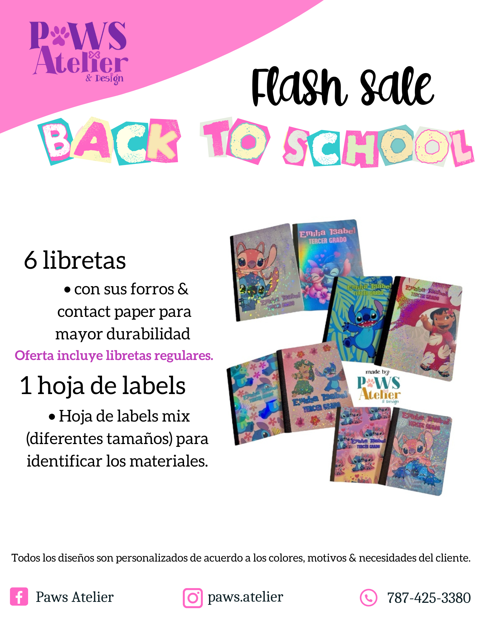 OFERTA 6 libretas