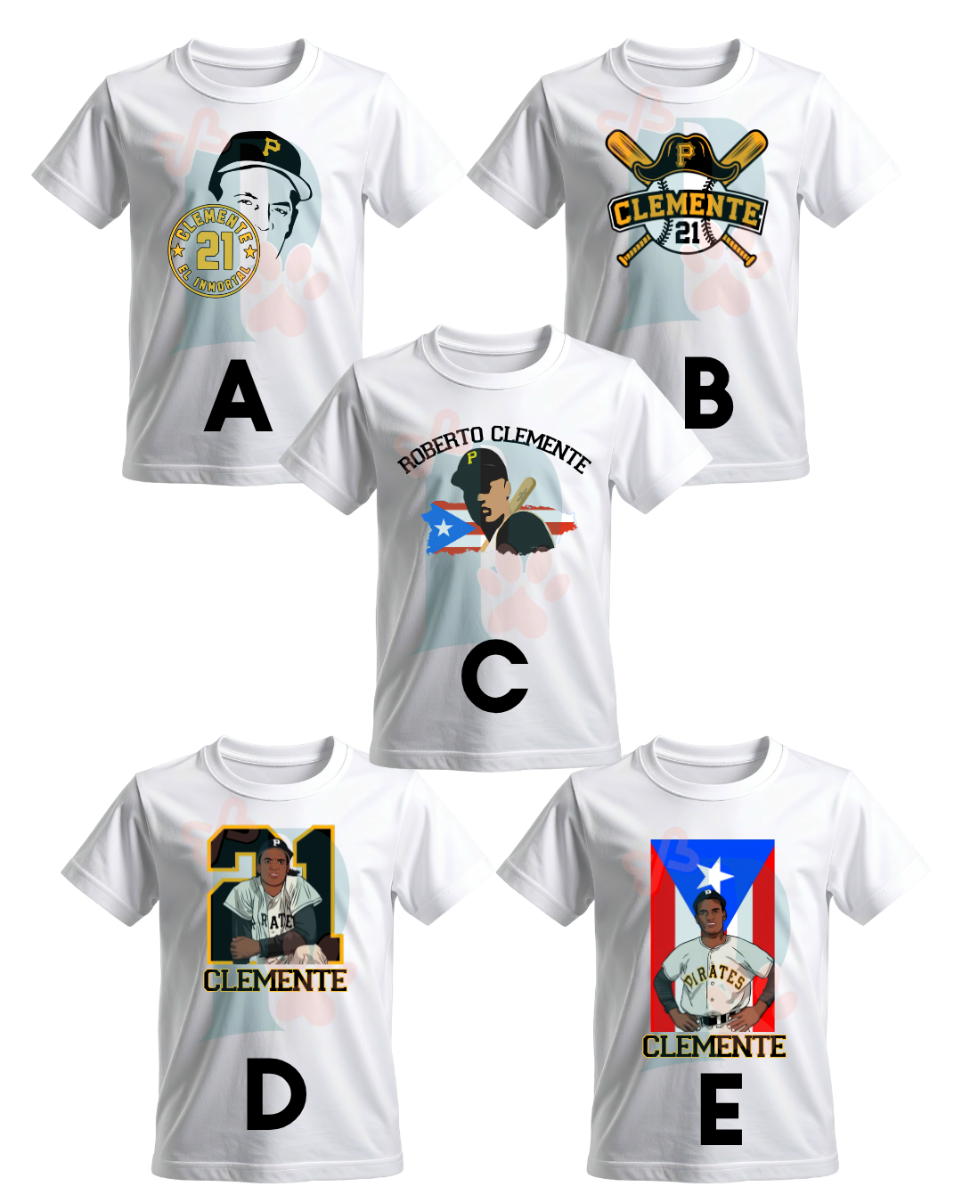 Clemente Tshirts (Blanca)