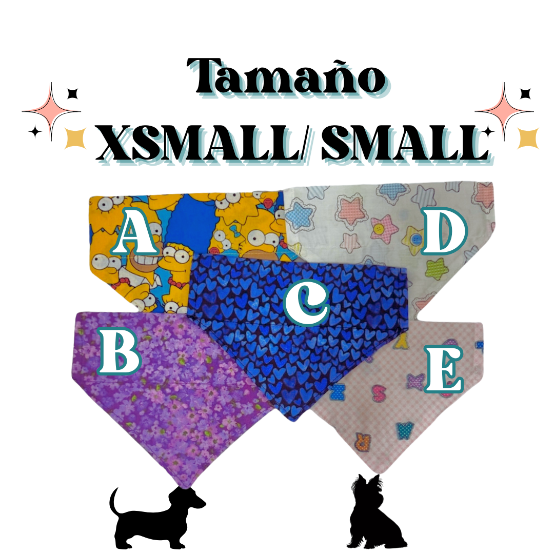 Collar Bandanas XSMALL/ SMALL