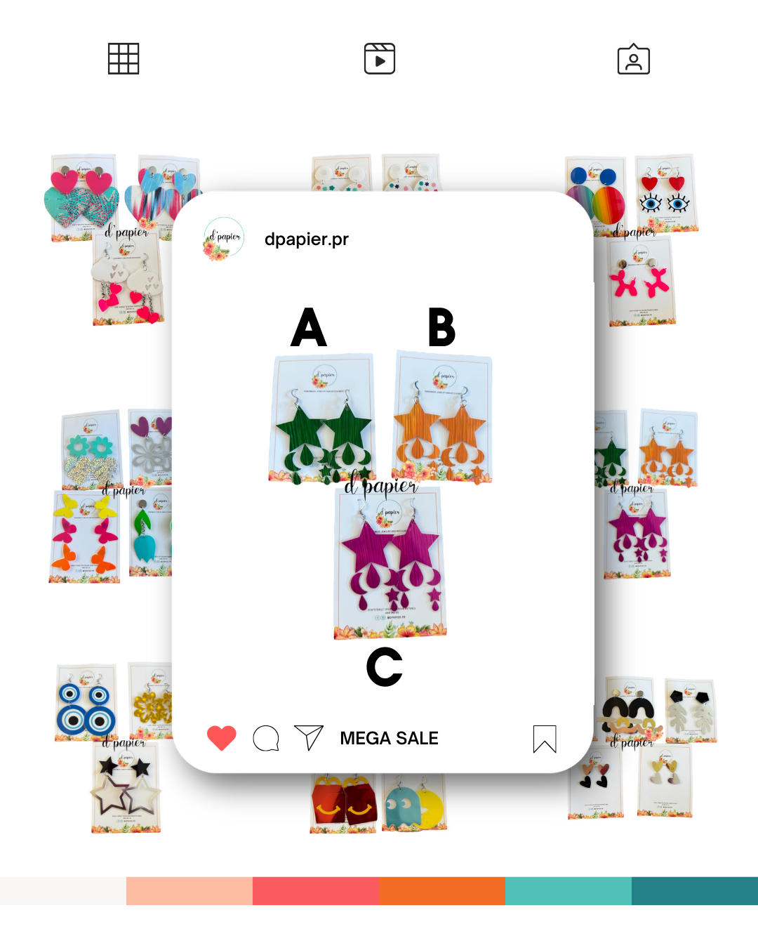 SHINY STARS EARRINGS