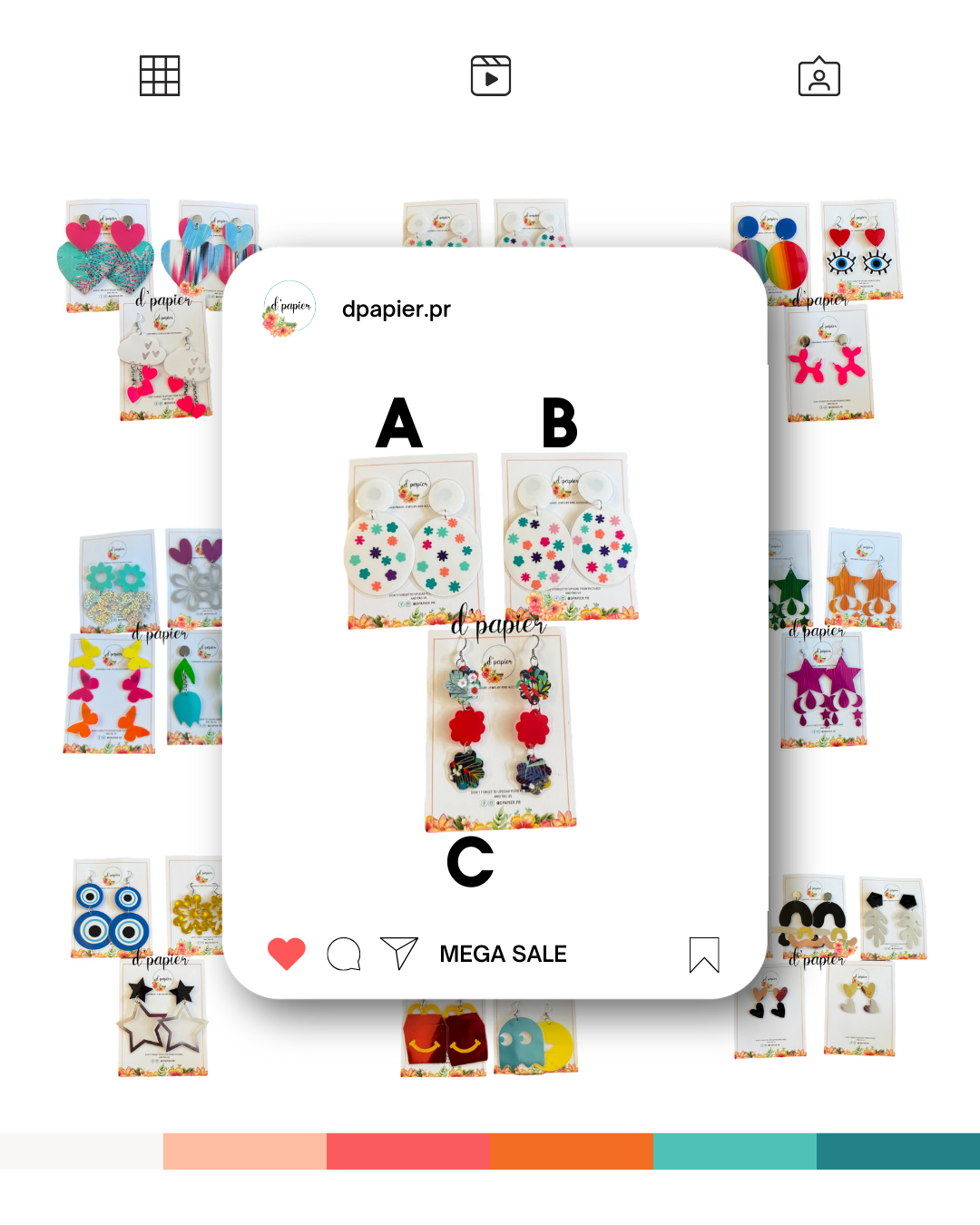 FLOWER POWER EARRINGS