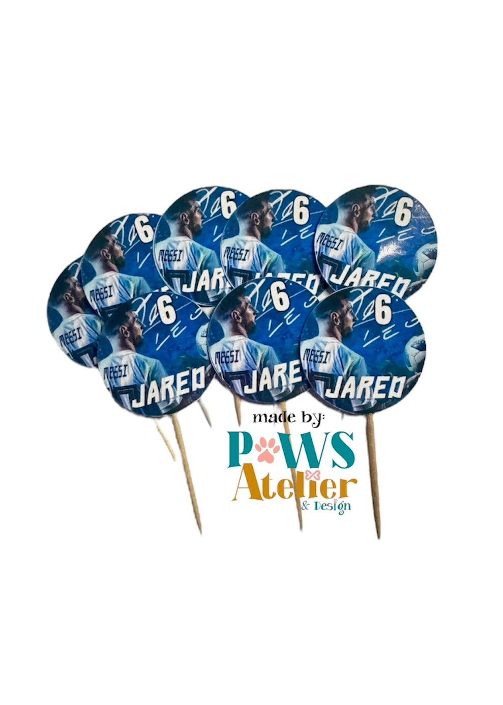 Toppers Sencillo (Cupcake)