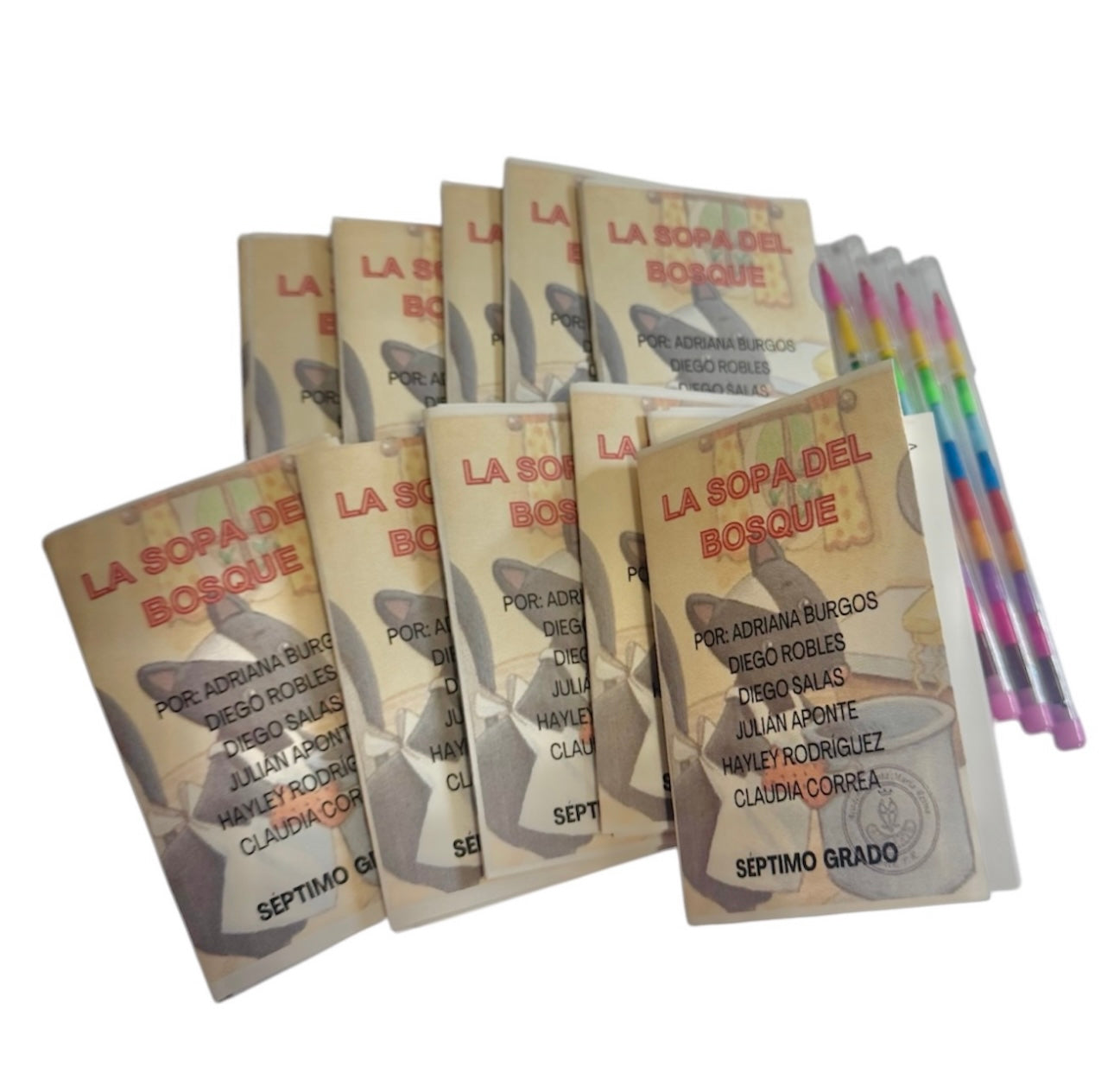 (1) set Hoja para Colorear + 1 Crayola