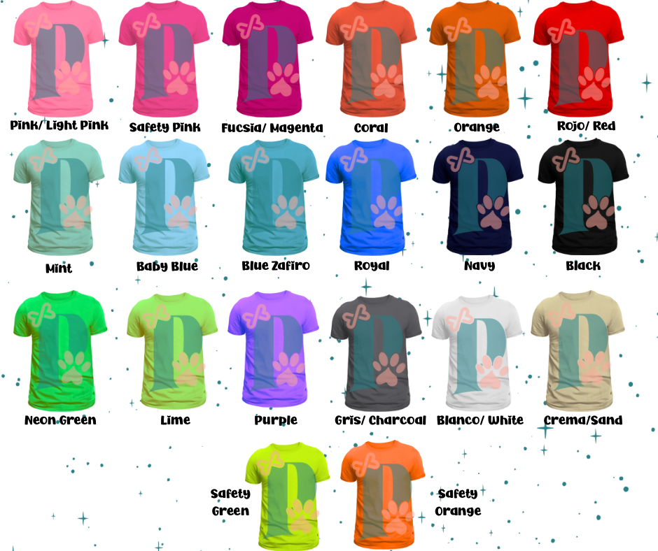 T Shirts Personalizadas (Adultos)