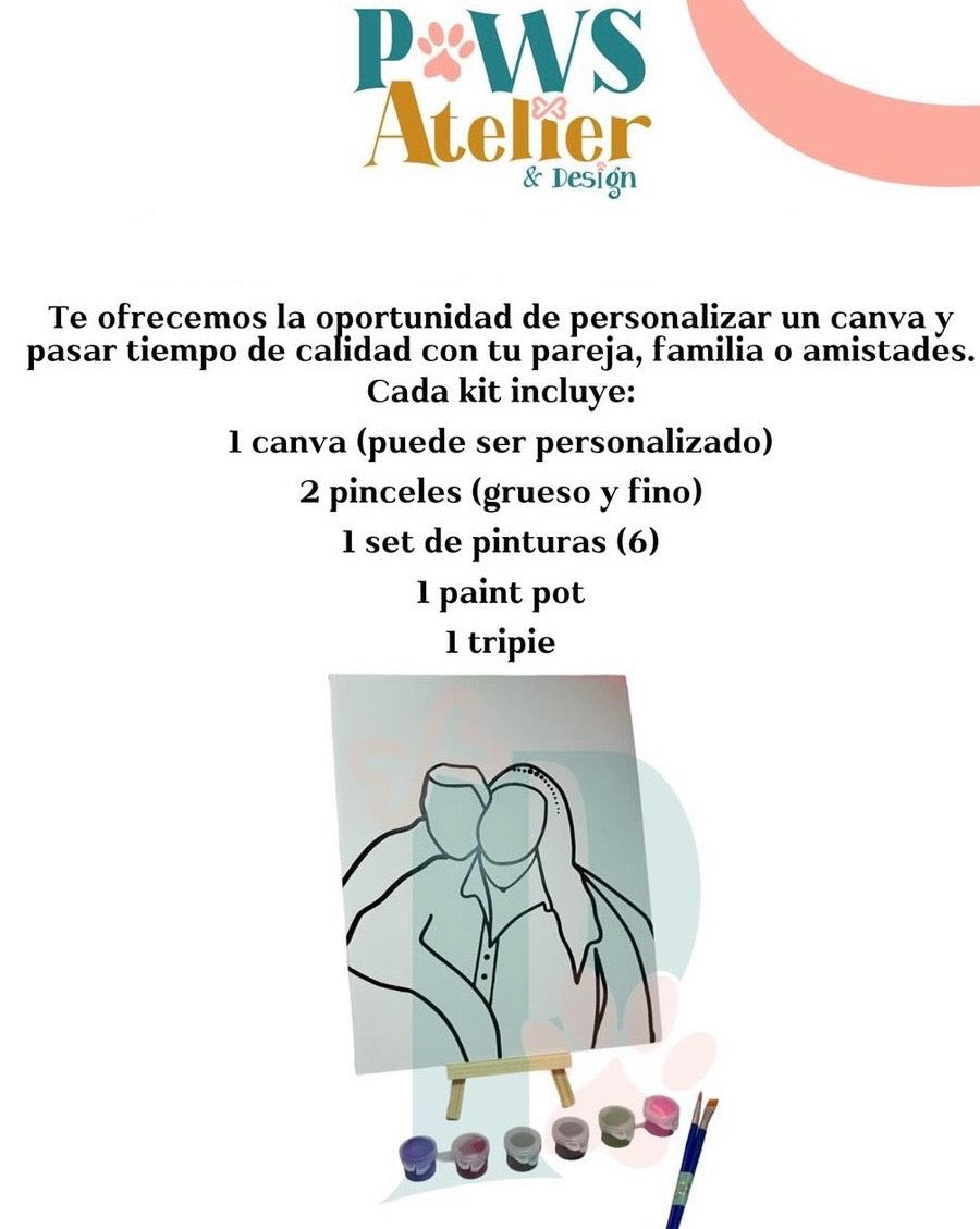 Custom Canvas Painting Kit