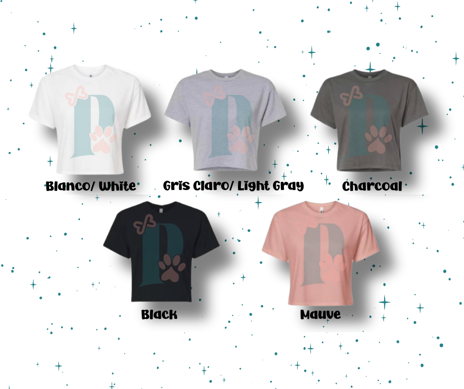 Women's Crop Top Personalizada